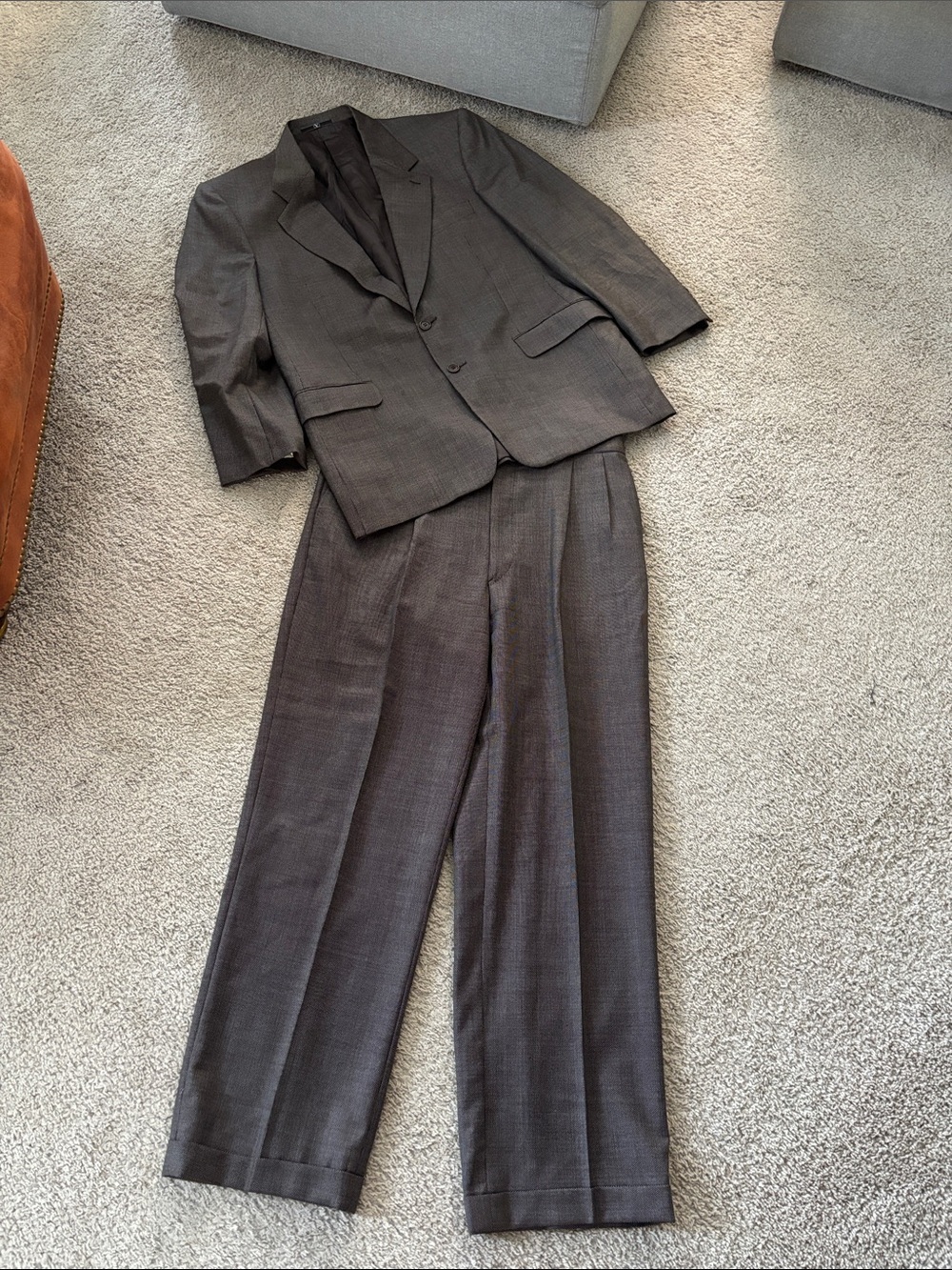 Vintage Valentino Virgin Wool Suit from Saks Fifth Avenue